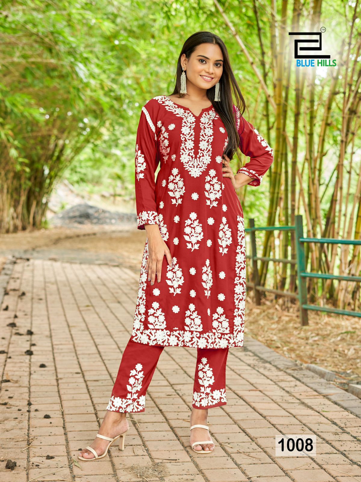 Blue Hills Sunburn 2023 Designer Kurti With Bottom Catalog
